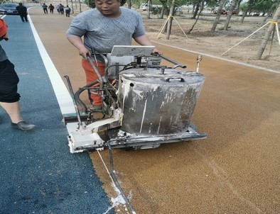 阜阳阜阳景区标线施工