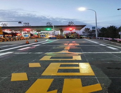 阜阳阜阳高速道路划线施工